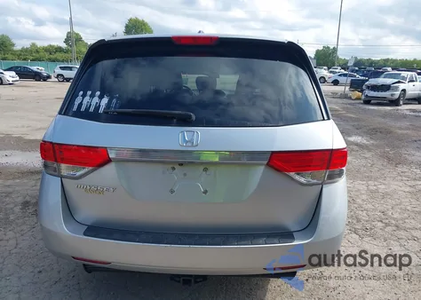 2015 Honda Odyssey Ex-L from USA, damaged, VIN 5FNRL5H6XFB013871